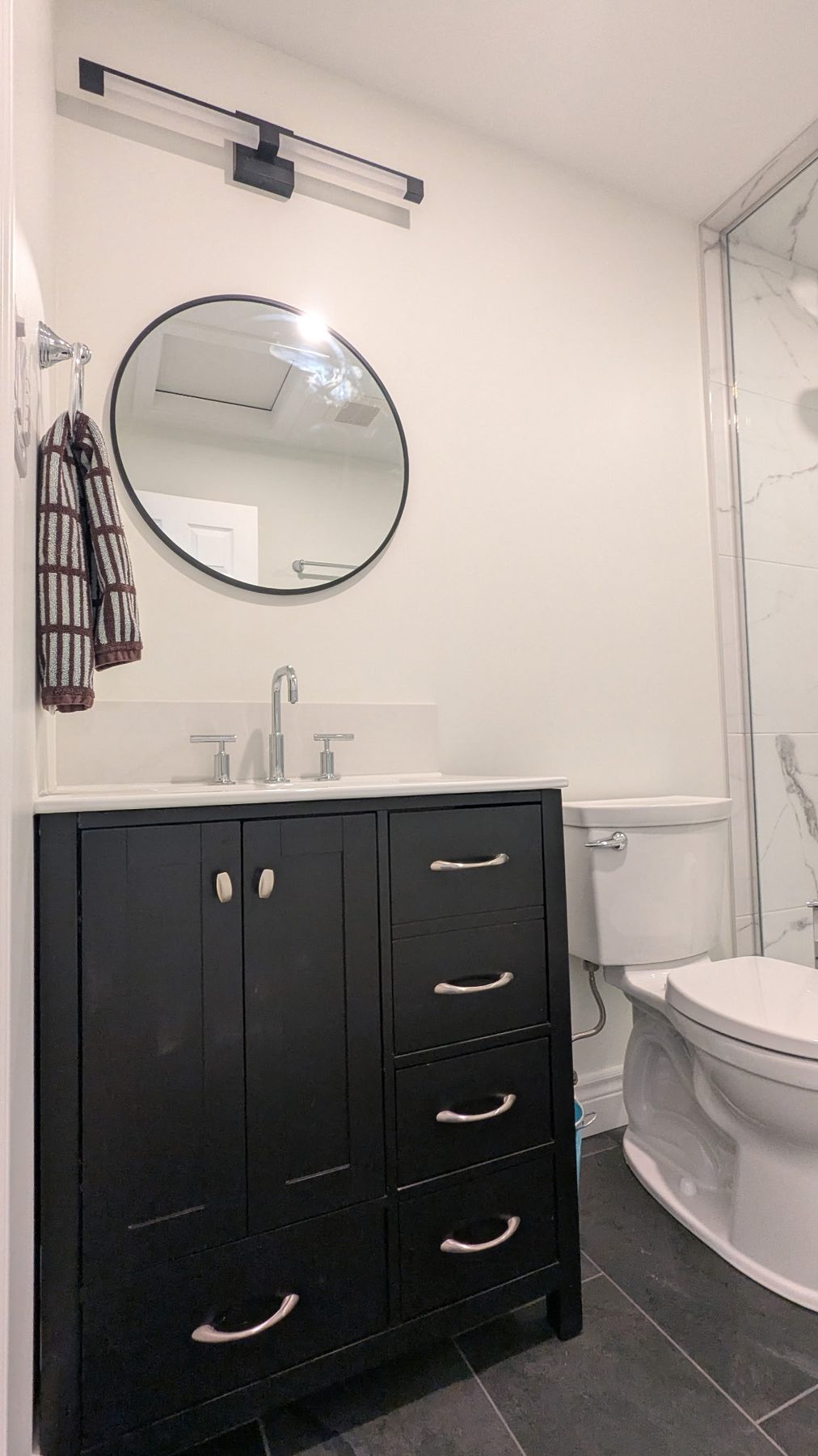 Bathroom renovation by Hadley-Irvine