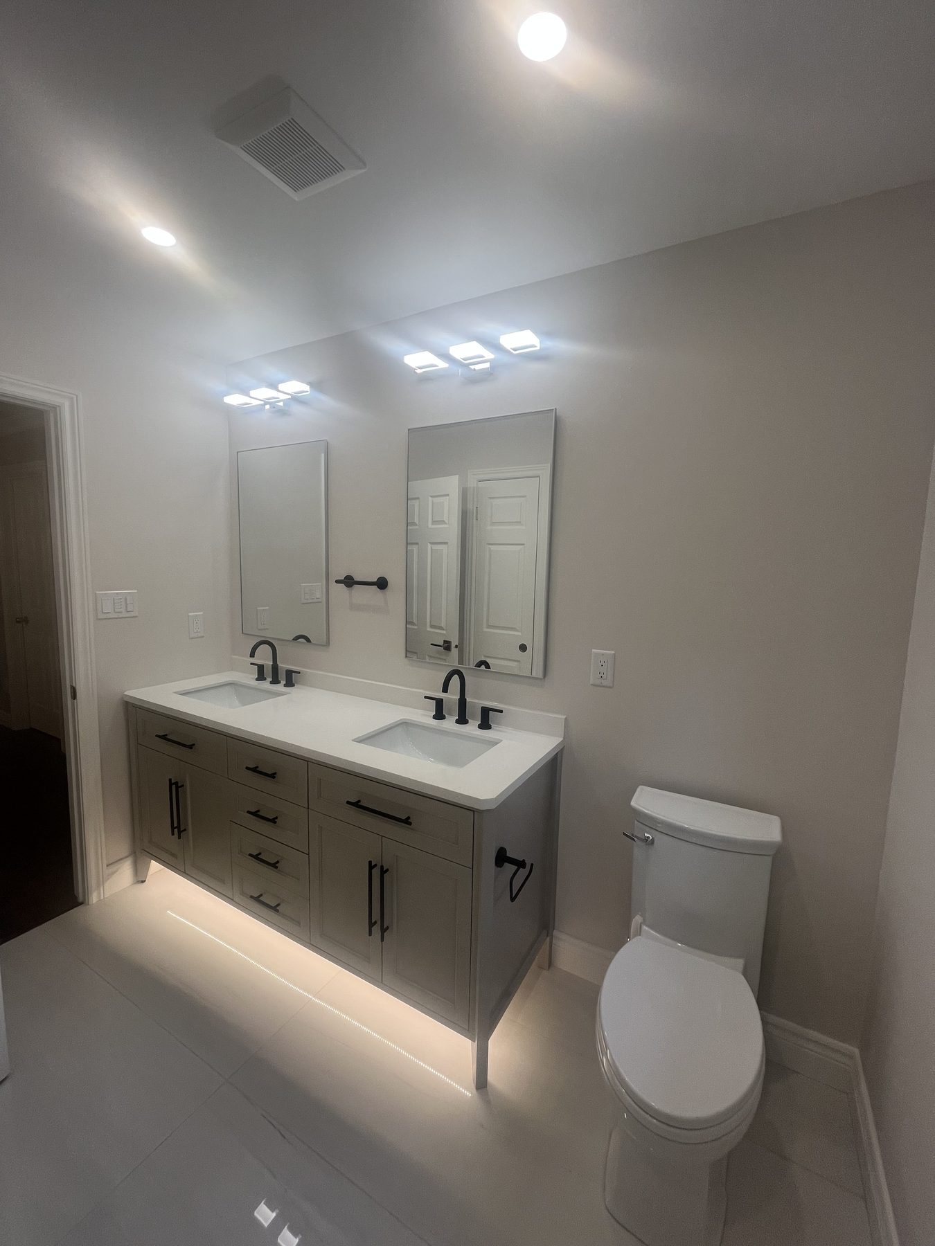 Bathroom renovation by Hadley-Irvine
