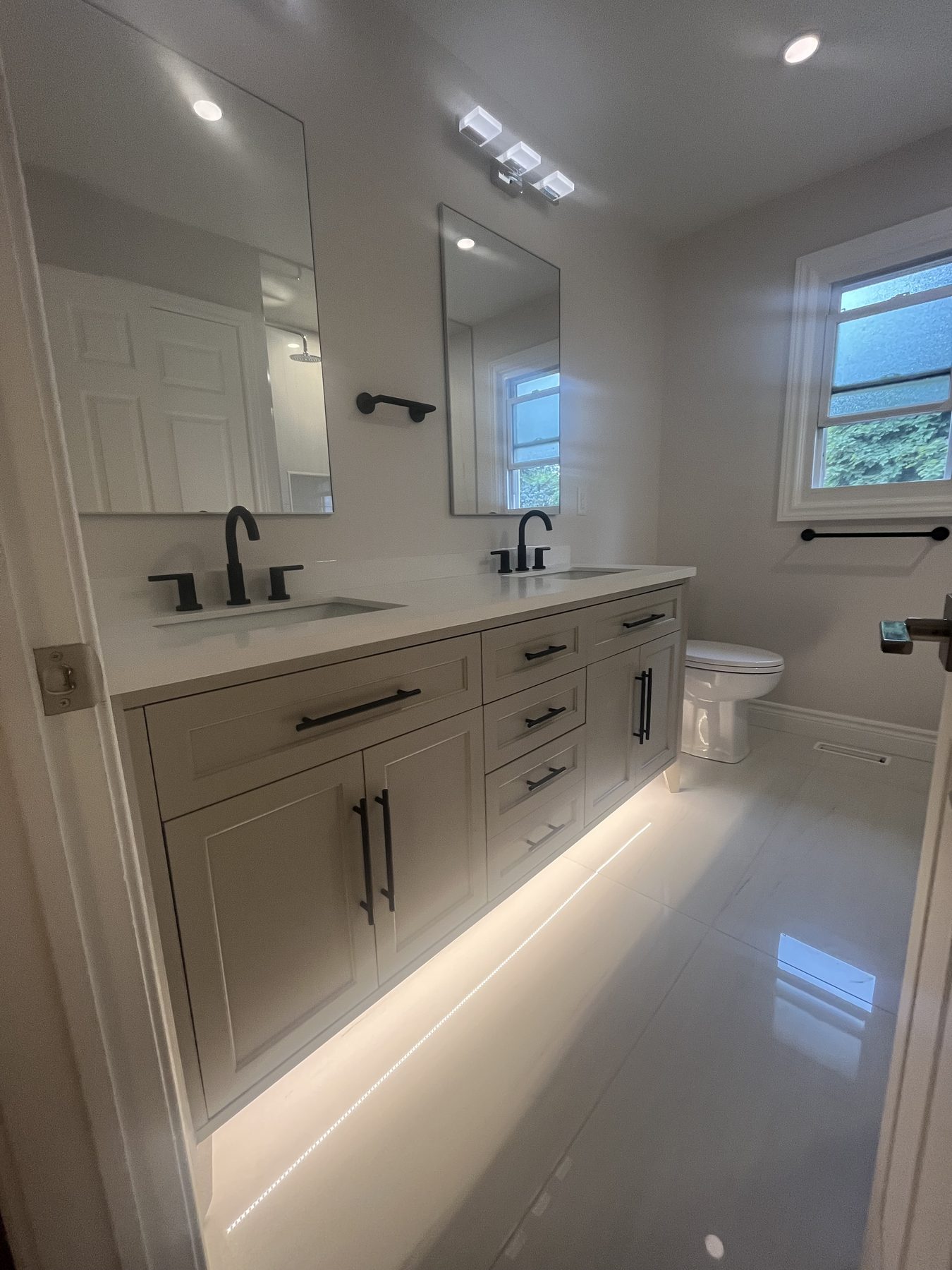 Bathroom renovation by Hadley-Irvine