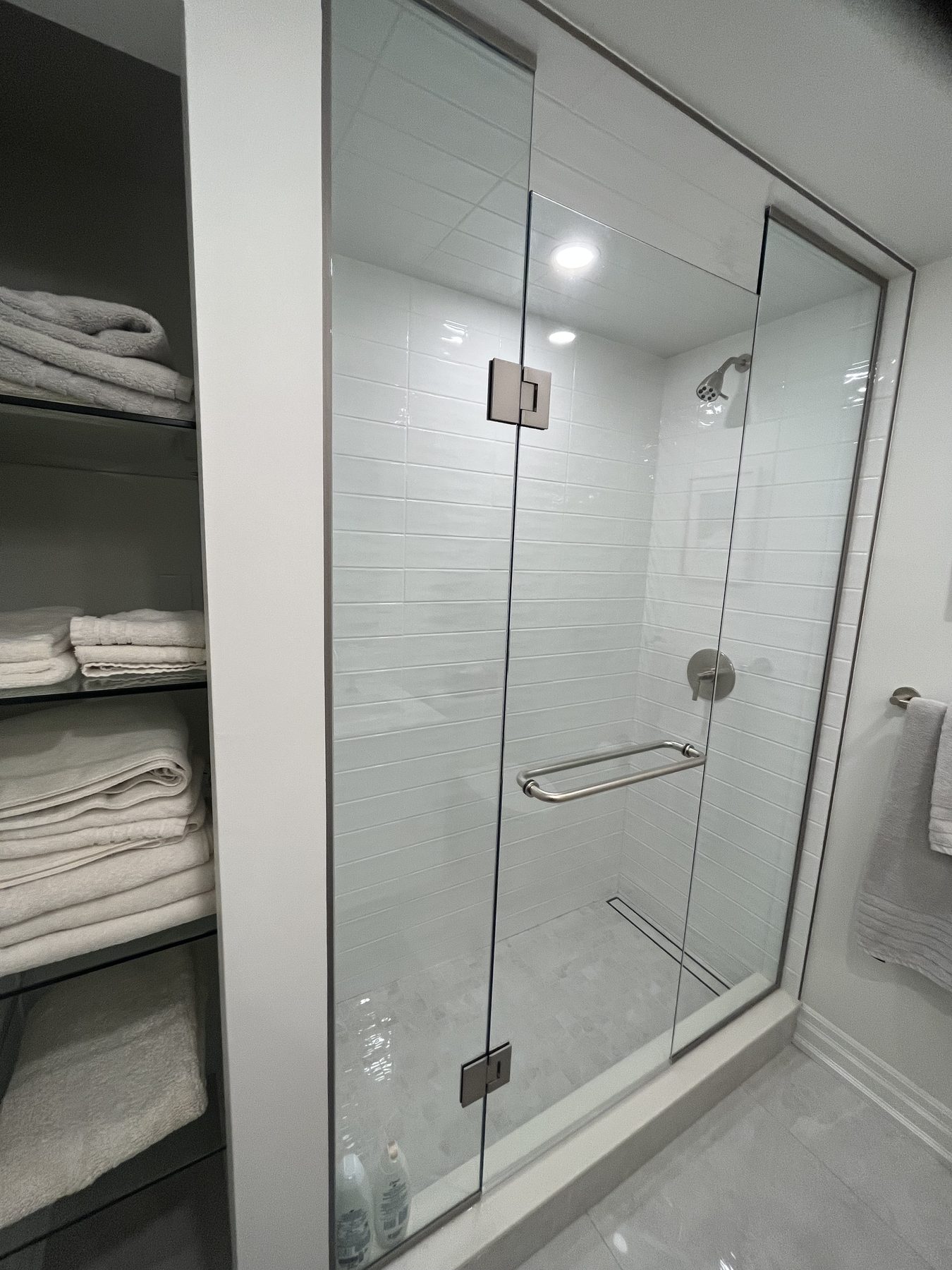 Bathroom renovation by Hadley-Irvine