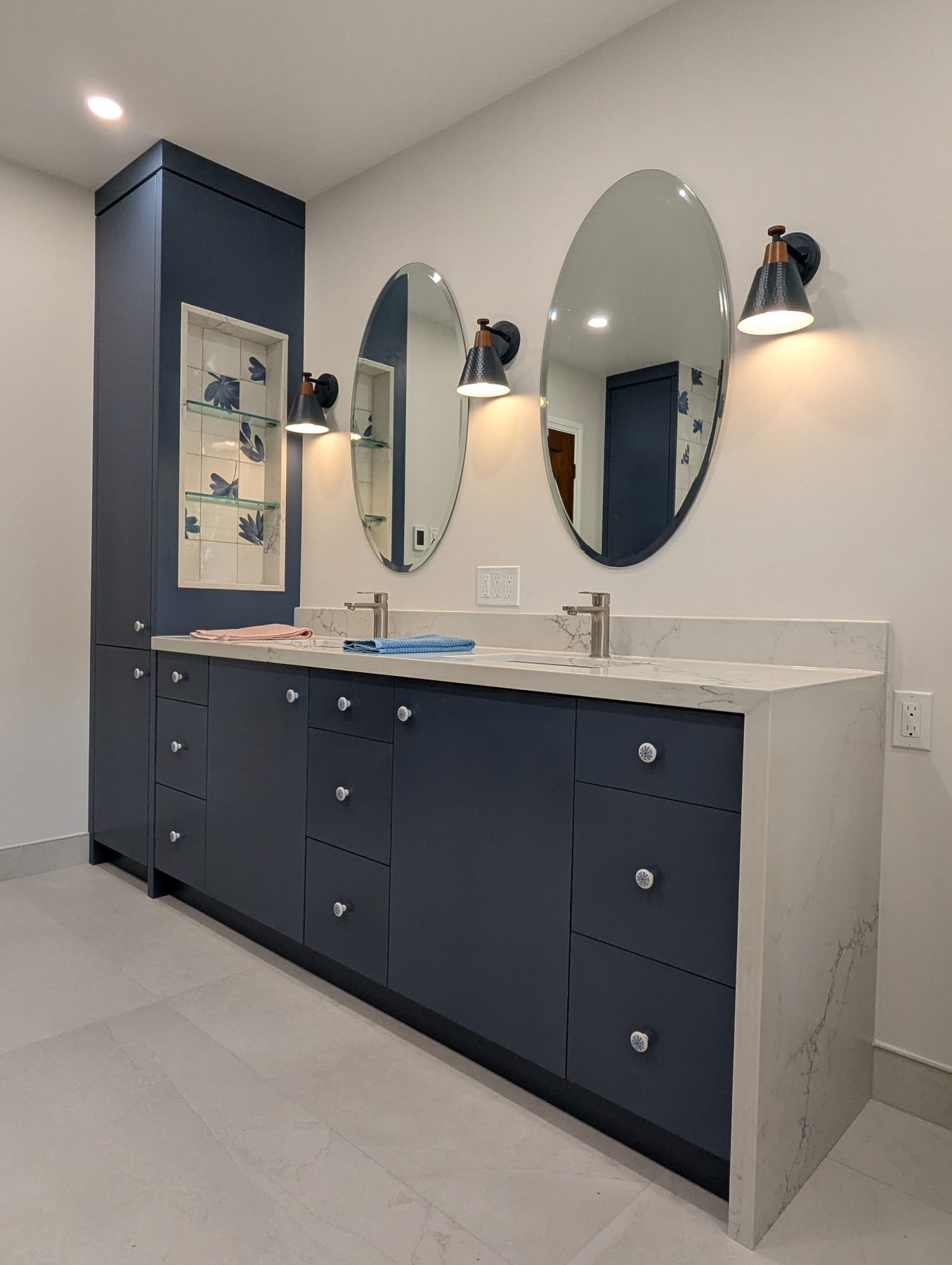 Bathroom renovation by Hadley-Irvine