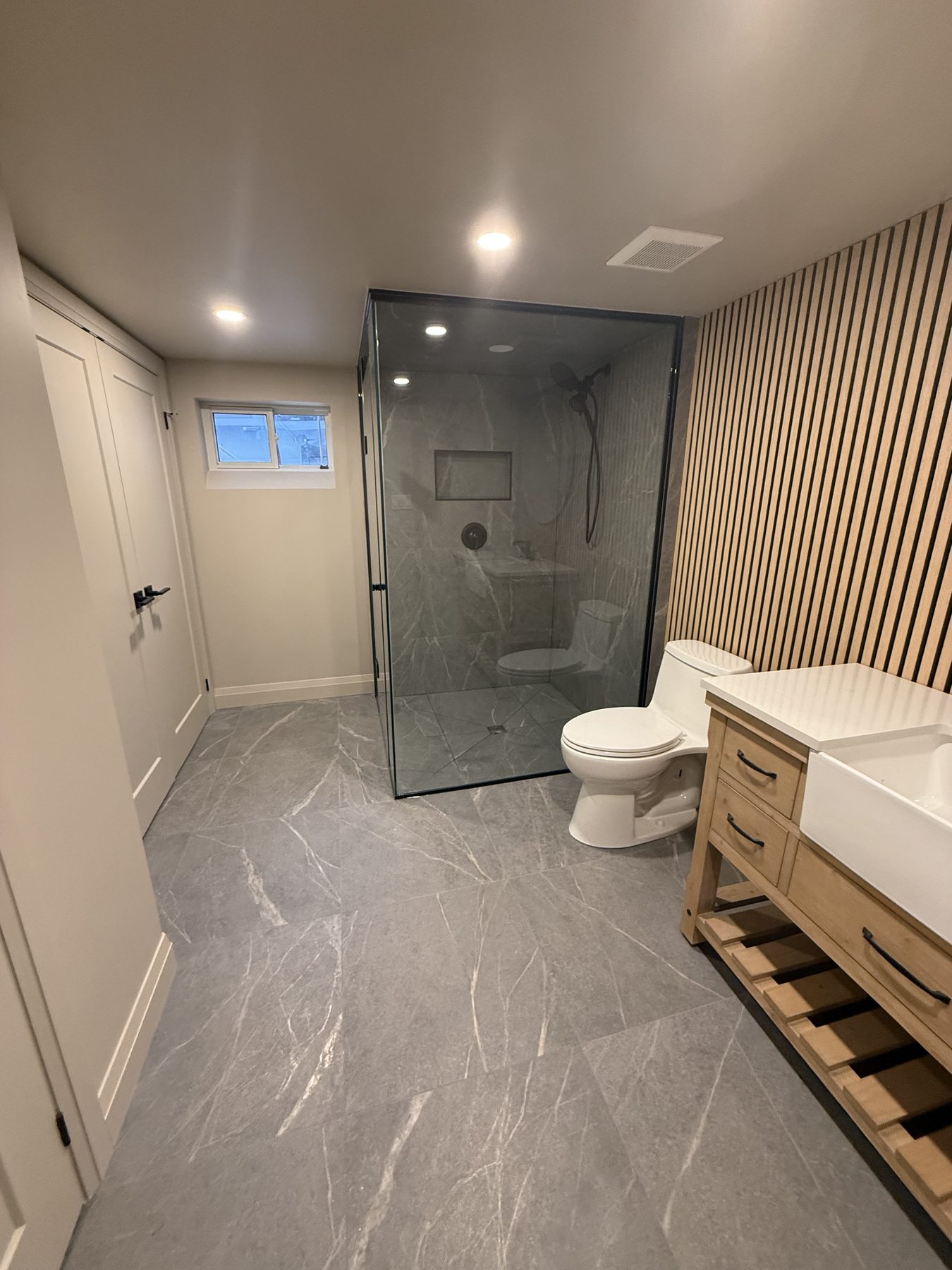 Bathroom renovation by Hadley-Irvine