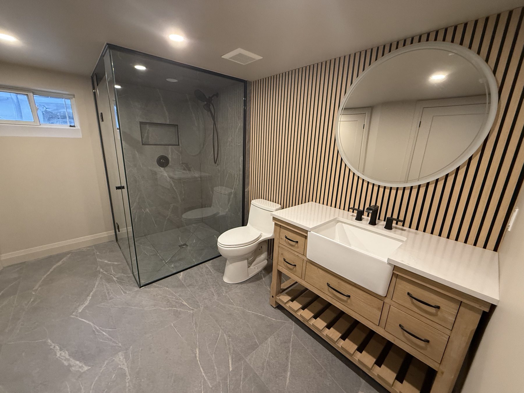 Bathroom renovation by Hadley-Irvine