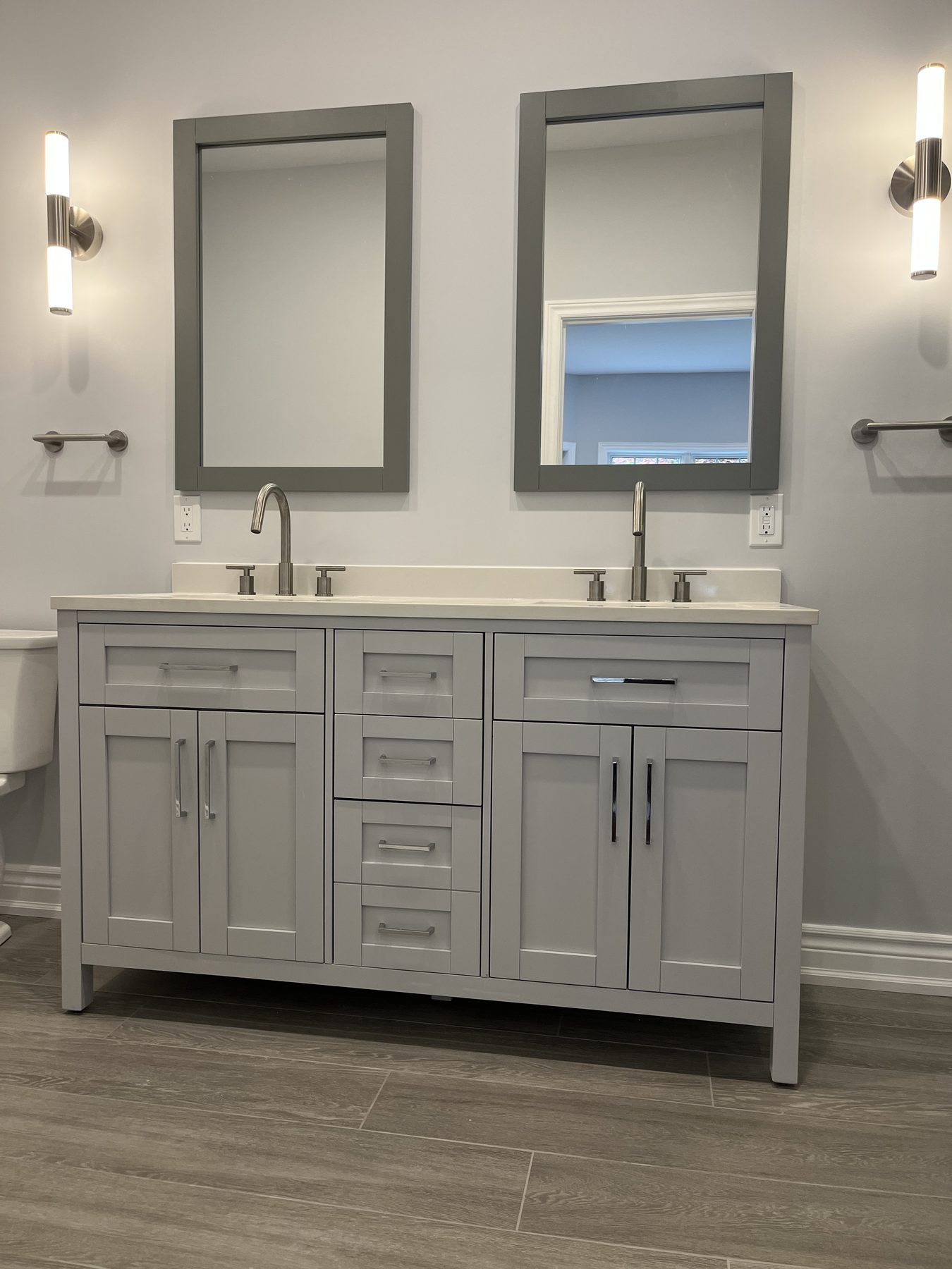 Bathroom renovation by Hadley-Irvine