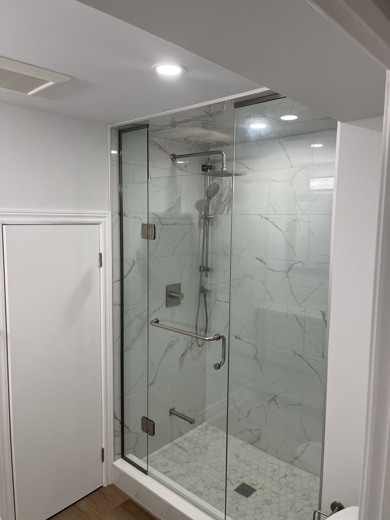 Bathroom renovation by Hadley-Irvine