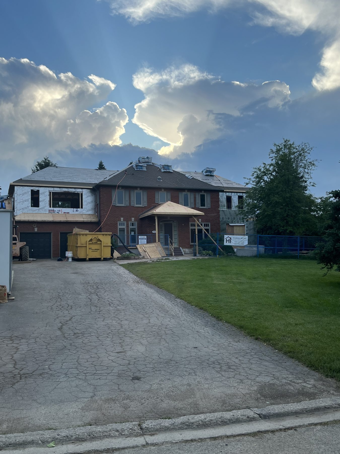 Custom home build by Hadley-Irvine